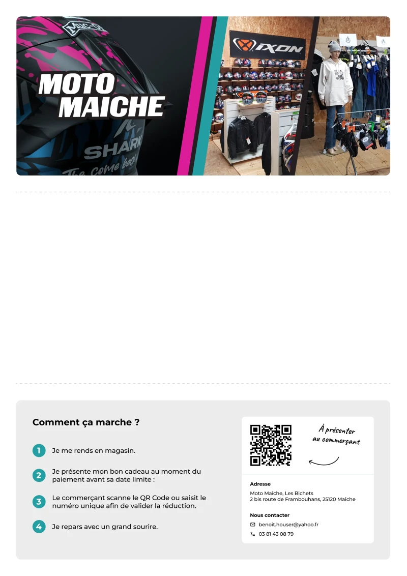 Aperçu du bon cadeau (email)